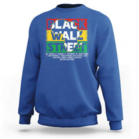 Black Wall Street Sweatshirt Tulsa Black History Month Africa Map
