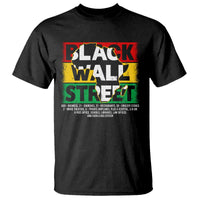 Black Wall Street T Shirt Tulsa Black History Month Africa Map