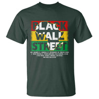 Black Wall Street T Shirt Tulsa Black History Month Africa Map