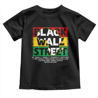 Black Wall Street Toddler T Shirt Tulsa Black History Month Africa Map