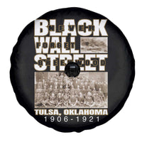 Never Forget Greenwood Black Wall Street Spare Tire Cover Black History Month