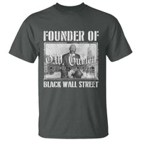 Founder Of Black Wall Street O.W. Gurley T Shirt Black History Month