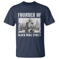 Founder Of Black Wall Street O.W. Gurley T Shirt Black History Month