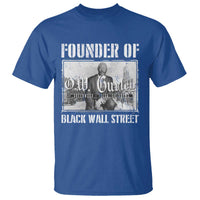 Founder Of Black Wall Street O.W. Gurley T Shirt Black History Month