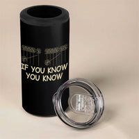 Funny 67 New Year 4 in 1 Can Cooler Tumbler If You Know You Know Six Seven Meme Sparklers - Wonder Print Shop