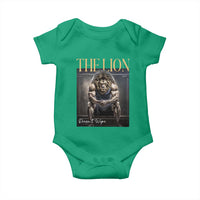 Funny The Lion Doesnt Wipe Baby Onesie Gen Z Joke Brainrot Raunchy Meme