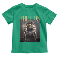 Funny The Lion Doesnt Wipe Toddler T Shirt Gen Z Joke Brainrot Raunchy Meme