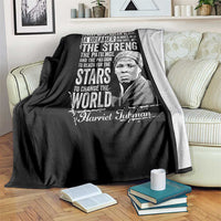 Harriet Tubman Quote Throw Blanket Every Great Dream Begins With A Dreamer Black History