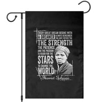 Harriet Tubman Quote Garden Flag Every Great Dream Begins With A Dreamer Black History