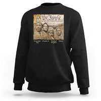 Civil Right Leaders Sweatshirt Martin Luther King Malcolm X Frederick Douglass Obama Black History Month