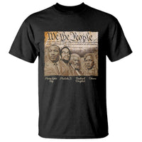 Civil Right Leaders T Shirt Martin Luther King Malcolm X Frederick Douglass Obama Black History Month