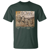 Civil Right Leaders T Shirt Martin Luther King Malcolm X Frederick Douglass Obama Black History Month