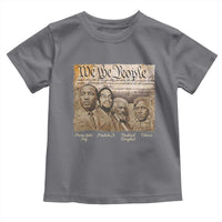 Civil Right Leaders Toddler T Shirt Martin Luther King Malcolm X Frederick Douglass Obama Black History Month