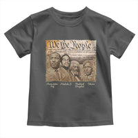 Civil Right Leaders Toddler T Shirt Martin Luther King Malcolm X Frederick Douglass Obama Black History Month