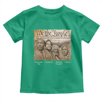 Civil Right Leaders Toddler T Shirt Martin Luther King Malcolm X Frederick Douglass Obama Black History Month