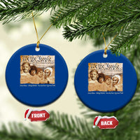 Black Women Leaders Ceramic Ornament Harriet Tubman Shirley Fannie Hamer Sojourner Truth Black History Month