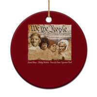 Black Women Leaders Ceramic Ornament Harriet Tubman Shirley Fannie Hamer Sojourner Truth Black History Month