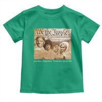 Black Women Leaders Toddler T Shirt Harriet Tubman Shirley Fannie Hamer Sojourner Truth Black History Month