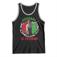 Harriet Tubman Tank Top Courage Is Freedom Black History Hero