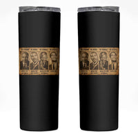 Black Leaders Skinny Tumbler Be Strong Be Brave Be Humble Be Badass African American History Month