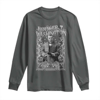 Booker Taliaferro Washington Long Sleeve Shirt African American Educator Black History