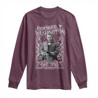 Booker Taliaferro Washington Long Sleeve Shirt African American Educator Black History