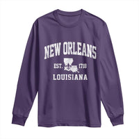 New Orleans Louisiana LA Est 1718 Long Sleeve Shirt