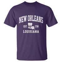 New Orleans Louisiana LA Est 1718 T Shirt