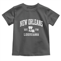 New Orleans Louisiana LA Est 1718 Toddler T Shirt