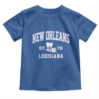 New Orleans Louisiana LA Est 1718 Toddler T Shirt