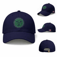 Irish Blessing May The Road Rise To Meet You Baseball Cap Celtic Knot Shamrock