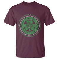 Irish Blessing May The Road Rise To Meet You T Shirt Celtic Knot Shamrock