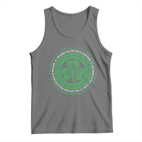 Irish Blessing May The Road Rise To Meet You Tank Top Celtic Knot Shamrock