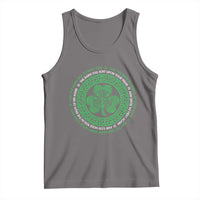 Irish Blessing May The Road Rise To Meet You Tank Top Celtic Knot Shamrock