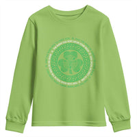 Irish Blessing May The Road Rise To Meet You Youth Sweatshirt Celtic Knot Shamrock