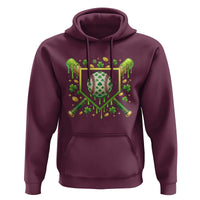 St Patricks Day Baseball Ice Cream Drip Home Plate Hoodie