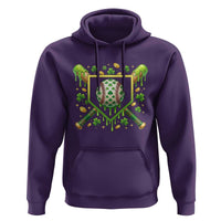 St Patricks Day Baseball Ice Cream Drip Home Plate Hoodie