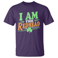 Funny St Patrick's Day I Am The Redhead T Shirt Shamrock