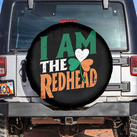 Funny Irish St Patrick's Day I Am The Redhead Spare Tire Cover Ireland Flag Shamrock
