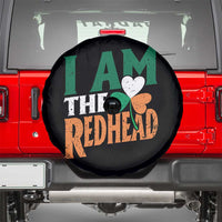 Funny Irish St Patrick's Day I Am The Redhead Spare Tire Cover Ireland Flag Shamrock