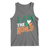Funny Irish St Patrick's Day I Am The Redhead Tank Top Ireland Flag Shamrock