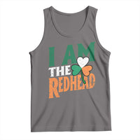 Funny Irish St Patrick's Day I Am The Redhead Tank Top Ireland Flag Shamrock