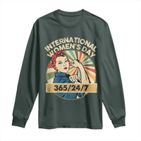 International Women's Day IWD 8 March 2025 Long Sleeve Shirt