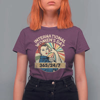 International Women's Day IWD 8 March 2025 T Shirt For Women