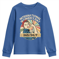 International Women's Day IWD 8 March 2025 Youth Sweatshirt