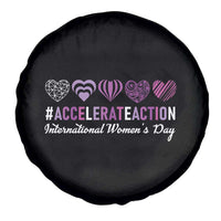 International Women's Day 2025 Spare Tire Cover Accelerate Action IWD 8 March