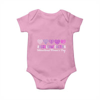 International Women's Day 2025 Baby Onesie Accelerate Action IWD 8 March