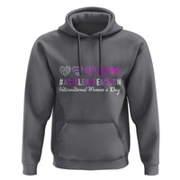 International Women's Day 2025 Hoodie Accelerate Action IWD 8 March