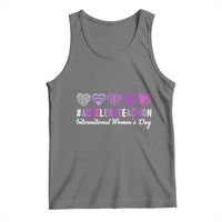 International Women's Day 2025 Tank Top Accelerate Action IWD 8 March