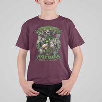 Irish Viking T Shirt For Kid Brave Son Of Ireland Valhalla Embrace The Viking Spirit